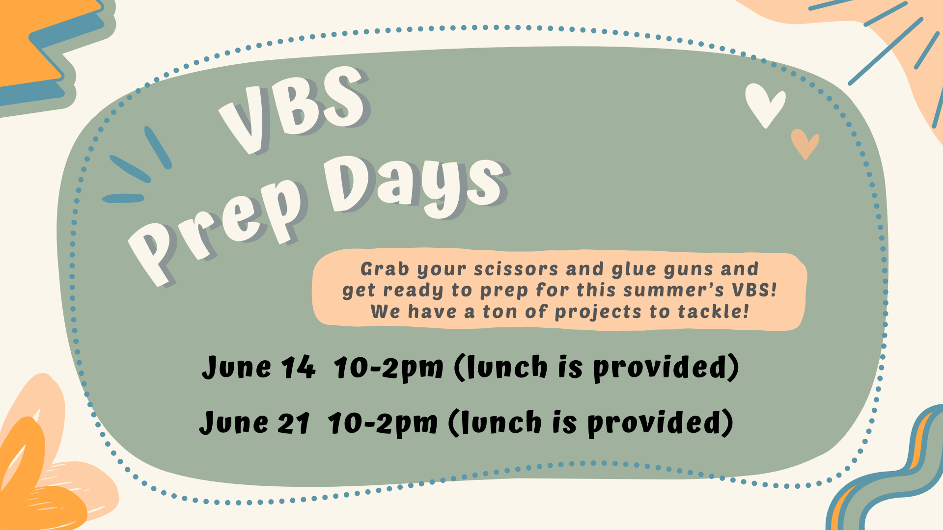 VBS Prep days website